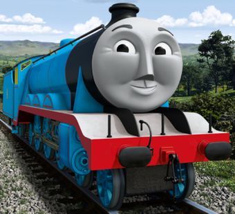 Gordon - Thomas the Tank Engine Wikia Thomas The Train Birthday Party, Thomas And His Friends, Preschool Language, Moving Eyes, Trains Birthday Party, Transportation Theme, Train Birthday, Friends Characters, Character Profile