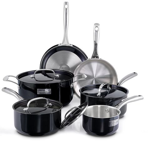 Ceramic Nonstick Cookware, Nonstick Cookware Sets, Kitchen Gear, Ceramic Cookware, Pots And Pans Sets, Stainless Steel Cookware, Nonstick Cookware, Cookware Sets, Kitchen Cookware