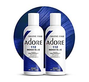 Adore Semi Permanent Hair Color Adore Semi Permanent Hair Color, Blue Hair Dye, Dyed Hair Blue, Purple Dye, Semi Permanent Hair Color, Temporary Hair Color, How To Lighten Hair, Hydrolyzed Collagen, Permanent Hair Color