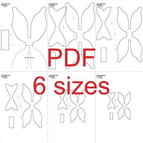 Bow Template Free, Bows Template, Bow Tie Template, Hair Bow Templates, Hair Template, Diy Baby Hair Bows, Leaf Template Printable, Tie Template, Bow Template Svg