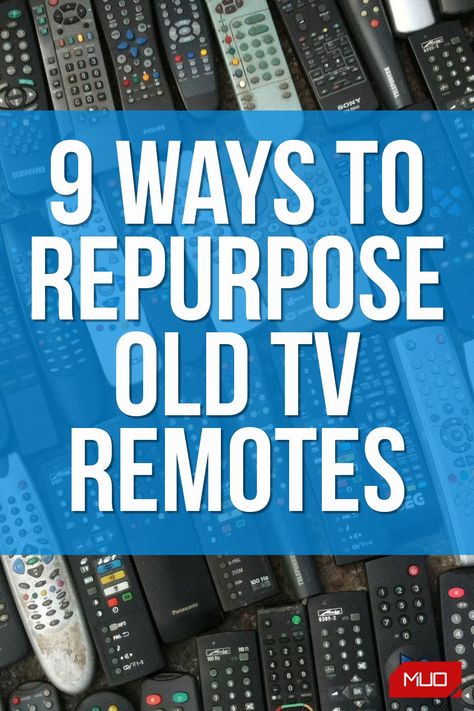 Don't throw out that old TV remote yet! Take a look at these projects for some ideas for repurposing it. Vintage Tv Repurposed, Old Tv Ideas, Recycle Old Tv, Diy Tech Gadgets, Old Calculator, Diy Recycled Projects, Upcycle Diy, Flat Tv, Diy Gadgets