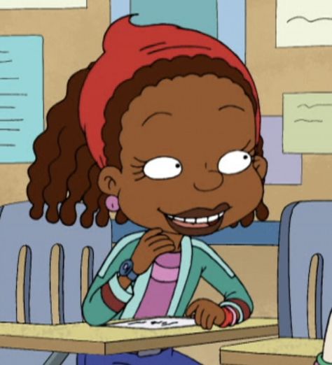 Black Cartoons With Locs, Susie Carmichael All Grown Up, Susie Rugrats, Susie Carmichael, Rugrats All Grown Up, Dope Wallpaper Iphone, Girl Cartoon Characters, Female Cartoon Characters, Black Cartoon Characters