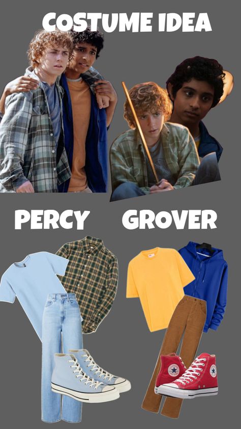 Grover Costume, Percy And Grover, Tv Shows