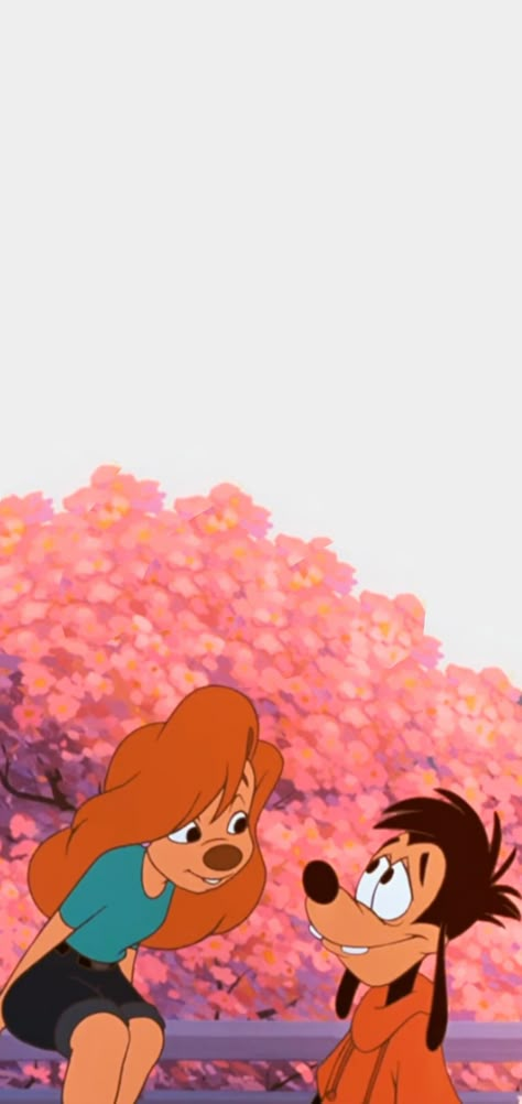 from A Goofy Movie Max And Roxanne Wallpaper, Powerline Goofy Movie, Max And Roxanne, Disney Duos, A Goofy Movie, Goofy Disney, Movie Tattoo, Goofy Movie, Disney Couples