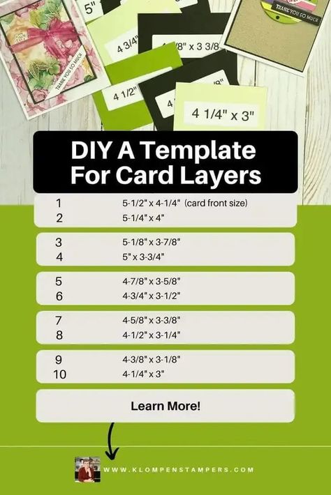 Card Making Tips And Tricks, Jackie Bolhuis, Card Sketches Templates, Card Making Templates, Greeting Card Size, Paper Items, Card Making Tips, Step Cards, Card Templates Free