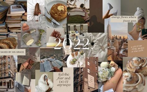 Aesthetic vision board for 2022 to manifest all your new years resoltion! Study Aesthetic Wallpaper, 2022 Vision Board, Vision Board 2023, Vision Board Aesthetic, Aesthetic Vision Board, College Lifestyle, Visual Board, My Obsession, Elizabeth I