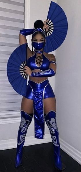 Mortal Kombat Costumes, Halloween Costumes Women Creative, Women Halloween Costume Ideas, Best Friend Halloween Costumes, Hot Halloween Outfits, Halloween Costumes College Girls, Women Halloween Costume, Pretty Halloween Costumes, Couples Halloween Outfits