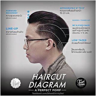 a-perfect-pomp-haircut-diagram | Kaycee Enerva | Flickr Low Taper Haircut, Haircut Diagram, Skin Fade Pompadour, Men Haircut Undercut, Hipster Haircuts For Men, Hipster Haircut, Undercut Fade, Growing Your Hair Out, Hipster Hairstyles