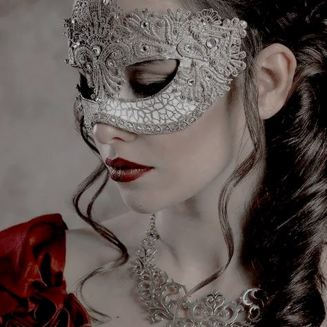 A Woman, The Story, Mask, Red