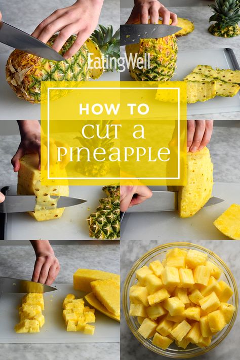 Cut A Pineapple, Healthy Nutrition Plan, Cut Pineapple, Ripe Pineapple, Pineapple Recipes, How To Store, Healthy Food Choices, What To Make, Healthy Nutrition