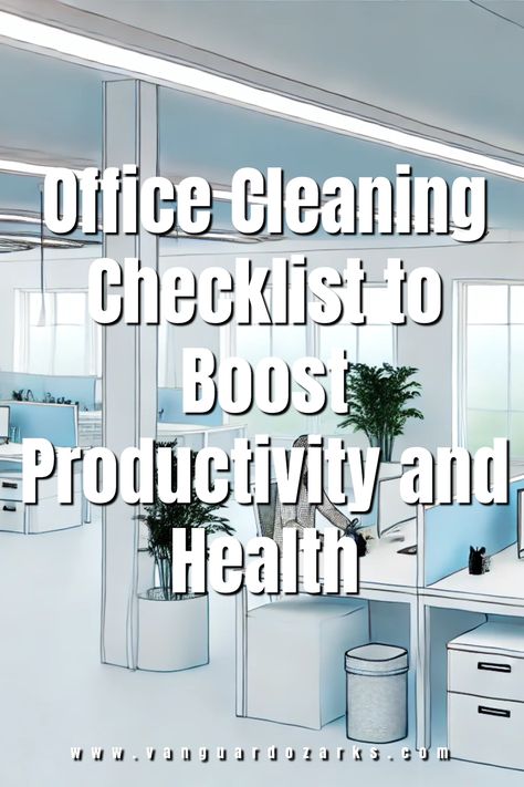 🧹 Boost productivity and health with a clean office! Discover essential tips for maintaining a spotless workspace. 🌟✨

#cleanoffice #productivityboost #janitorialservices #vanguardcleaningsystems

https://www.vanguardozarks.com/2024/07/office-cleaning-checklist-to-boost-productivity-and-health/ Office Cleaning, Clean Workspace, Janitorial Services, Employee Wellness, Healthy Work, Clean Office, Office Environment, Hvac System, Cleaning Schedule