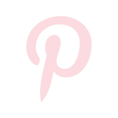 White And Pink Icons Aesthetic, White Pinterest Icon, Pinterest Icon Pink, Soft Pink Icons For Apps, Pinterest Pink Icon, Light Pink App Icons White Background, Pastel Pink App Icons Aesthetic, Pink And White Icons For Apps, White And Pink Icons