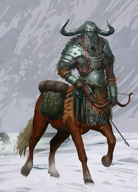 Roaming Centaurs concept art Fantasy Races, Dungeons And Dragons Characters, Dnd Art, Fantasy Armor, Fantasy Warrior, Fantasy Inspiration, Medieval Fantasy, Dnd Characters, Character Portraits