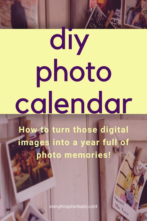 Great way to rediscover memories from the past year and relive them again in the new year! Perfect gift idea for the grandparents too ;-) | DIY gift ideas | photo calendar | DIY photos | keepsake gift | how to make a photo calendar | Diy Photo Calendar 2023, Diy Photo Calendar Ideas, Picture Calendar Ideas, Scrapbook Calendar Ideas, How To Make A Calendar, Diy Calendar Ideas How To Make, Photo Calendar Ideas, Photo Calendar Diy, Diy Photo Calendar