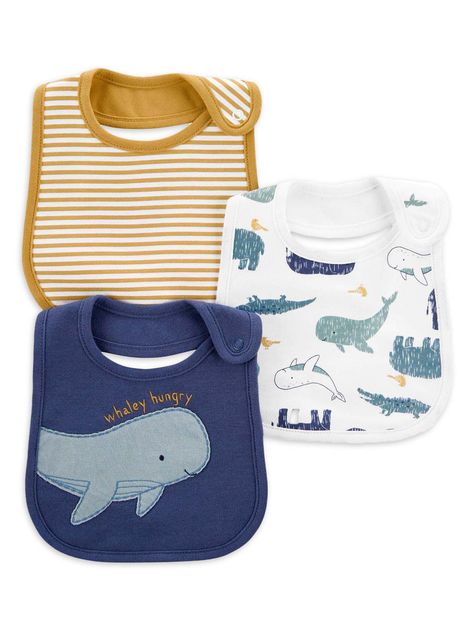 Walmart Products, Newborn Bibs, Baby Boy Bibs, Boy Bib, Baby Equipment, Baby Cups, Baby Boy Accessories, Baby Necessities, Carters Baby Boys