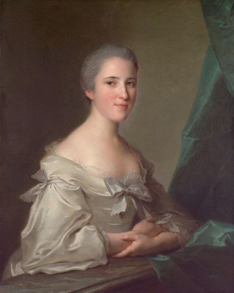 Elizabeth (Hamilton) Greville, Countess Brooke and later elevated to Countess of Warwick by Jean Marc Nattier,1754. Wife of Francis Greville, Earl Brooke, later 1st Earl of Warwick. Rococo Hairstyles, 18th Century Art, 18th Century Portraits, Warwick Castle, Jean Marc, Georgian Era, 18th Century Fashion, History Of Fashion, Regency Era