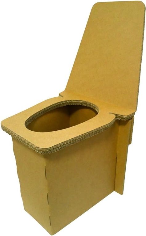 Amazon.com: Made In Japan Japan made of cardboard, Simple Toilet 「@( at) Toilet " : Home & Kitchen Cardboard Toilet, Simple Toilet, Art Class, Mexico City, Home Kitchen, Made In Japan, Home Kitchens, Free Delivery, Japan