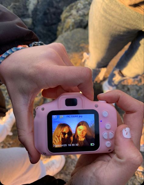 Kids Digital Camera, Pink Camera, Camera Aesthetic, Cute Camera, Kids Camera, Selfie Camera, Old Pink, Old Cameras