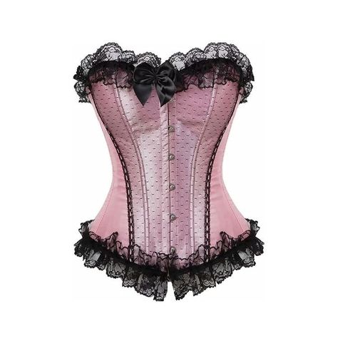 Plus Size Burlesque, Lingerie Rosa, Corset Underbust, Burlesque Corset, Fashion Corset, Bustier Lingerie, Pink Corset, Corset Bustier, Overbust Corset