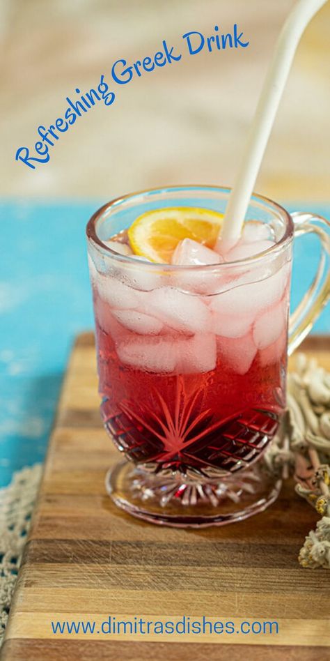 3 fun and refreshing Greek summertime drinks Greek Drinks, Easy Iced Coffee, Dimitras Dishes, Nonalcoholic Drinks, Citrus Garnish, Greek Coffee, Cherry Cordial, Ginger Slice, Summertime Drinks