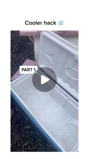 Ice Chest Hacks, Cooler Organization, Cooler Hacks, Ice Chest, Food Tips, Camping Hacks, Home Hacks, Helpful Tips, Van Life