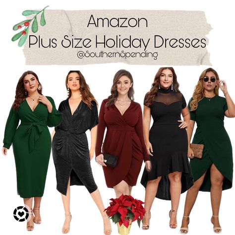 Christmas Party Dress Plus, Plus Size Christmas Party Dress, Plus Size Dresses Amazon, Plus Size Work Party Outfit, Plus Size Holiday Dress, Holiday Work Party Outfit Plus Size, Company Holiday Party Outfit Plus Size, Christmas Work Party Outfit Plus Size, Mid Size Christmas Party Outfit