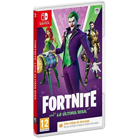 Fortnite Lote: La Última Risa - Nintendo Switch 4.5 de 5 estrellas(338) Available for Amazon Prime 14,90 € (a partir de septiembre 4, 2021 04:07 GMT +02:00 - Más informaciónProduct prices and availability are accurate as of the date/time indicated and are subject to change. Any price and availability information displayed on [relevant Amazon Site(s), as applicable] at the time of purchase will apply to the purchase of this product.) Nintendo Mario Kart, Harvesting Tools, Der Joker, Nintendo Console, Epic Games Fortnite, V Bucks, Switch Nintendo, Ps5 Games, The Last Laugh