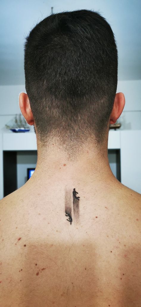 Rise And Fall Tattoo, 21g Tattoo, Small Recovery Tattoos, Falling Down Tattoo, Story Telling Tattoos, Tattoo Minimal Men, You Vs You Tattoo, Time Is Limited Tattoos, Move On Tattoo