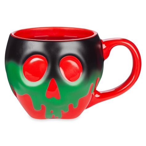 Disney Color-Changing Poisoned Apple Mug Snow White Stepmother, Poison Apple Mug, Disney Halloween Decorations, Poisoned Apple, Up Pixar, Snow White Seven Dwarfs, Poison Apple, Under Your Spell, Poison Apples