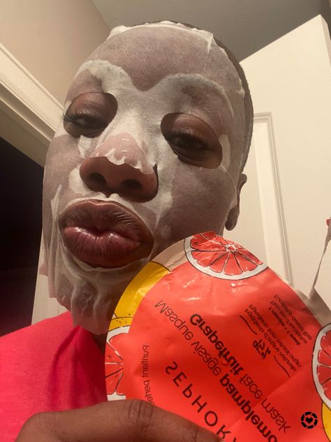 Face Sheet Mask Aesthetic, Sheet Face Masks Aesthetic, Face Mask Black Women, Facetory Sheet Mask, Sunday Selfcare, Huge Bathtub, The Face Shop Sheet Mask, Best Sheet Masks, Facial Steamer