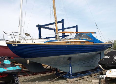 1967 NORDIC FOLKBOAT 25 FOOT SAILBOAT FOR SALE IN THE TRENTON AREA EAST OF TORONTO, ONTARIO, CANADA. Nordic Folkboat, Dinghy Sailing, Sailboats For Sale, Small Sailboats, Boat For Sale, Toronto Ontario Canada, Building House, Sail Boats, Boat Design