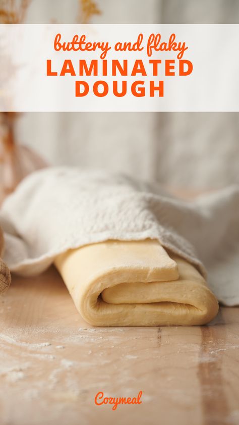 Laminated Dough Recipe, Laminated Dough, Pastie Dough Recipe, Homemade Danish Pastry Dough, Leaven Bread Recipe, Basic Pastry Dough, Laminated Dough Pastries, How To Make Pastry, Pastry Dough Recipe