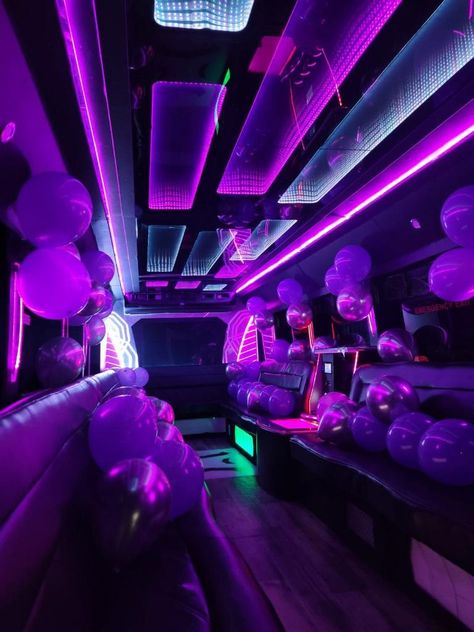 Want to add balloon decorations to your reservation? We can do that too!!!  #purepartybus #partybusatl #atlpartybus #atlanta #partybusatlanta #atlantapartybus #atl #atlanta #partybus #buckhead #midtownatlanta #atlnightlife #exploreatlanta #discoveratl Party Bus 21st Birthday, Party Bus Decorations Birthday, Party Bus Decorations, Sweet 16 Party Bus, Party Bus Aesthetic, Lake House Party, Party Bus Ideas, 13 Birthday Party Ideas, Party Bus Birthday