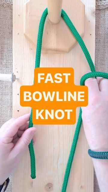 Knot Tying Board, Nautical Rope Crafts, Truckers Knot, Easy Knots, Knot Board, Secure Knot, Fishing Knots Tutorials, Scout Knots, Paracord Weaves