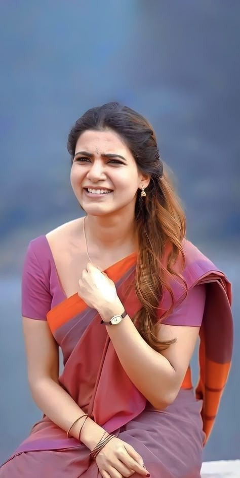 Seemaraja Samantha Images, Samantha New Pics, Saree Pic, Indian Fits, Samantha In Saree, Sonam Bajwa, South Star, Romantic Love Images, Samantha Images