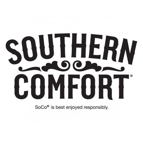 Logo of Southern Comfort Southern Brands, Brand Logos, Southern Comfort, Vector Logos, Southern Charm, Silhouette Projects, Business Ideas, Gatsby, Vector Logo