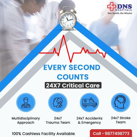 Full Spectrum of Medical, Cardiac, Critical Trauma Care & Surgical services round the clock at DNS Hospitals. We are always prepared when time is the essence, you can rely on us for the Best & Intensive care services. Contact us at: 📞 98774-98773, ☎ 0731-2443400 📍14, Anoop Nagar, LIG Square, AB Rd, Indore #Advance #Lifesupport #Multispeciality #Emergency #ExcelcareEmergency #CareCantWait #emergencyservices #emergencydepartment #emergencymedicalservices #Healthcare #DNShospitals Emergency Medical Services, Emergency Department, Critical Care, Intensive Care, Post Ideas, Full Spectrum, Indore, Health Care, Essence