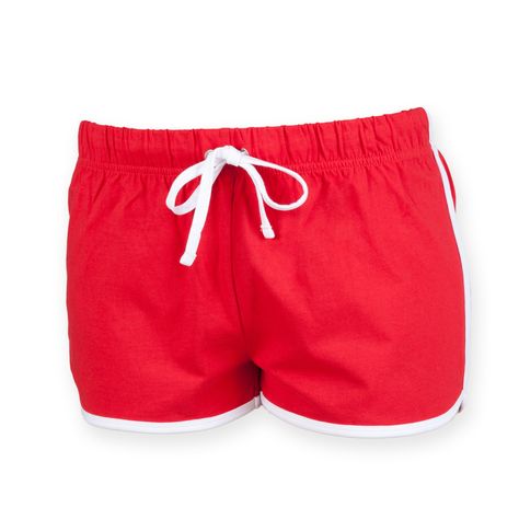 Skinni Fit Womens Retro Shorts Summer Outfits Kids, Retro Sports, Retro Sport, Retro Shorts, Red Shorts, Retro Stil, Kids Shorts, Retro Look, Summer Kids