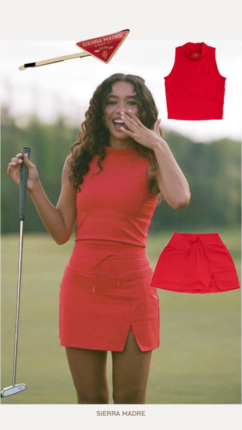 Sierra Madre Golf || golf fits || cute golf outfits women || golfing outfits for women || women's golf outfit || golf outfits || women golf outfit || women's golf clothes || golf clothes || golf outfit || golfing outfits for women || golf attire women || casual golf outfit women || dress to impress || Athleisure outfits summer || outfit ideas #golf Midsize Golf Outfit, Casual Golf Outfit, Women Golf Outfit, Women Golf Attire, Cute Golf Outfits Women, Golfing Outfits For Women, Cute Golf Outfits, Golfing Outfits, Golf Fits