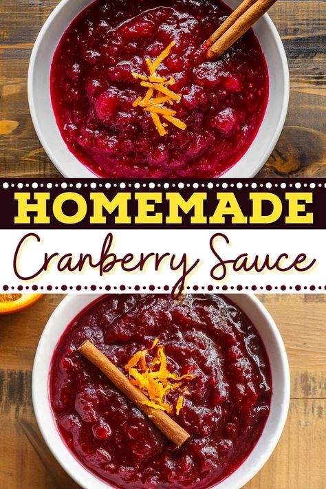 Thanksgiving Cranberry, Orange Sauce Recipe, Fresh Cranberry Sauce, Best Cranberry Sauce, Easy Cranberry Sauce, Cranberry Orange Sauce, Homemade Cranberry Sauce, Christmas Feast, Cranberry Sauce Recipe