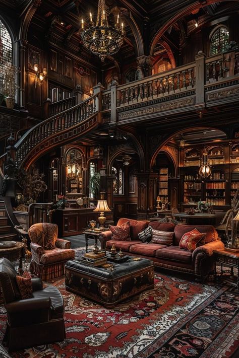 Discover inspiring cozy and luxurious bedroom ideas tailored for teen girls. From stylish decor tips to practical design solutions. Whimsical Library Room, Fantasy Home Interior, Fantasy Interior Design, Forest Bedroom Decor, Steampunk Magic, Charm Aesthetic, Whimsical Home Decor, Whimsical Home, Goth Home