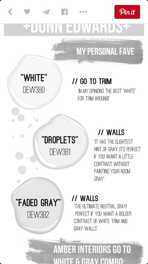 Indoor Paint Colors, Behr Paint Colors, Light Gray Paint, Farmhouse Paint Colors, Amber Lewis, Farm House Colors, Bathroom Paint Colors, Favorite Paint Colors, Grey Paint Colors