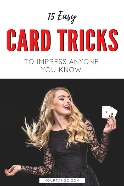 15 Best Easy Card Tricks That Are Simple To Learn | YourTango #trending Easy Card Tricks Step By Step, Card Tricks For Beginners, Cards Tricks, Card Magic Tricks, Easy Card Tricks, Cool Card Tricks, Illusion Magic, Ace Of Clubs, Sr Pictures