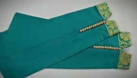 Trouser Pants Pattern, Capri Design, Full Sleeves Design, Beautiful Sleeves, Sewing Sleeves, Churidar Neck Designs, Kurti Sleeves Design, Churidar Designs, Salwar Designs