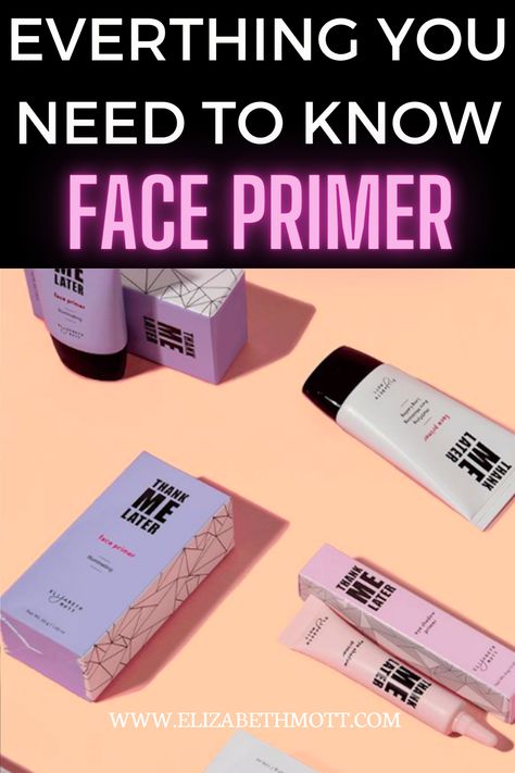 Face primers have become more popular and it's really because they make a big difference in your overall makeup look. We've compiled everything you need to know in one easy post about face primers and which one is best for you. Illuminating Primer | Mattifying Primer | Glowy Primer | Crueltyfree Primer | |Eyeshadow Primer #crueltyfreemakeup #ElizabethMott Glowy Primer, Illuminating Primer, Mattifying Primer, Theatre Makeup, About Makeup, Eyeshadow Primer, Cruelty Free Makeup, Makeup Primer, Face Primer