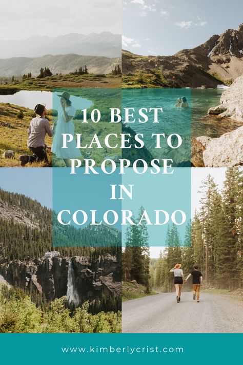 Colorado Proposal Ideas, Mountain Proposal Ideas, Telluride Colorado Summer, National Park Proposal, Unique Proposal Ideas, Colorado Proposal, Summer Proposal, Marriage Proposal Ideas, Places To Propose