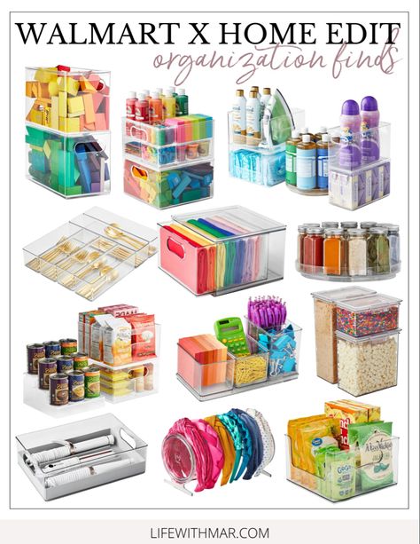 Home Edit Bathroom Organization, Walmart Organization Ideas, The Home Edit Closet Organization, Home Edit Pantry Organization, The Home Edit Bathroom, Home Edit Kitchen, Bee Organization, The Home Edit Organization, Home Edit Bathroom