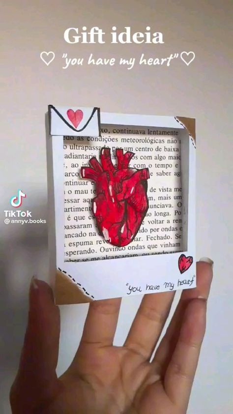 Handmade Gifts For Boyfriend Diy Unique, Manual Work Cute, Hadiah Diy, Paper Craft Videos, Seni Dan Kraf, Diy Birthday Gifts For Friends, Diy Gift Set, Pinterest Diy Crafts, Easy Paper Crafts Diy