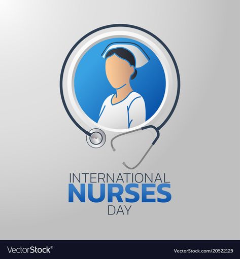 Nursing Infographic, International Nurses Day, Nurse Team, Community Nursing, Day Logo, Thank You Nurses, Logo Icon Design, Professional Nurse, Hospital Nurse