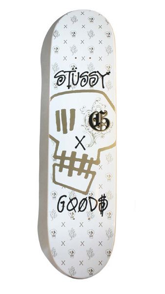 Goods x Stussy 3rd Anniversary Skate Deck. For Thing One. Stussy Skateboard, Stussy Store, Longboard Design, Thing One, Skate Art, 3rd Anniversary, Skate Decks, New Era Fitted, Deck Boards